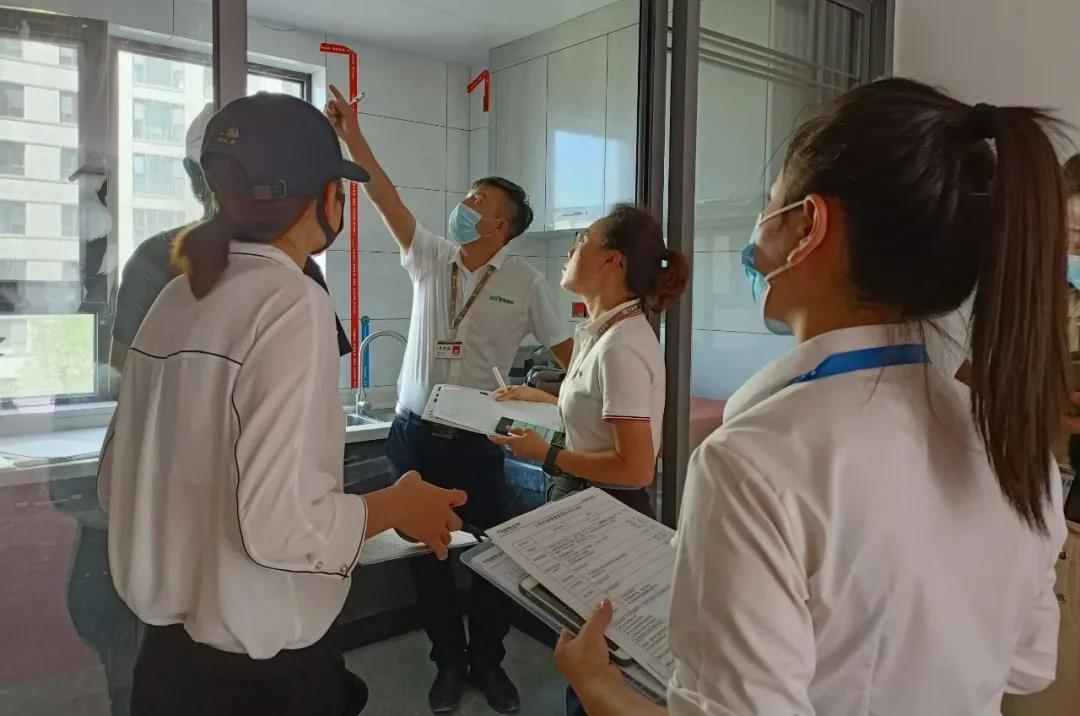 昌禾裝飾【中海悅府】工地聯(lián)檢丨鏡頭紀實，讓每個工地都禁得住考驗！