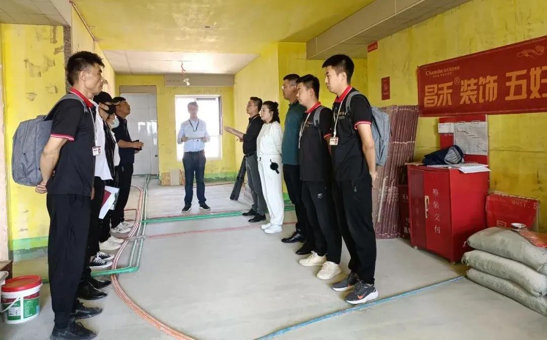 昌禾裝飾【鳳凰華府】工地聯(lián)檢丨鏡頭紀實，讓每個工地都禁得住考驗！