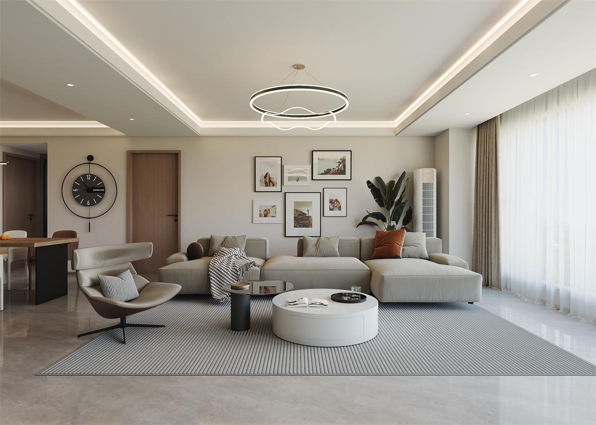 中海華樾 | 萬(wàn)萬(wàn)沒(méi)想到！這個(gè)130㎡簡(jiǎn)約風(fēng)的家，讓幸福感飆升！