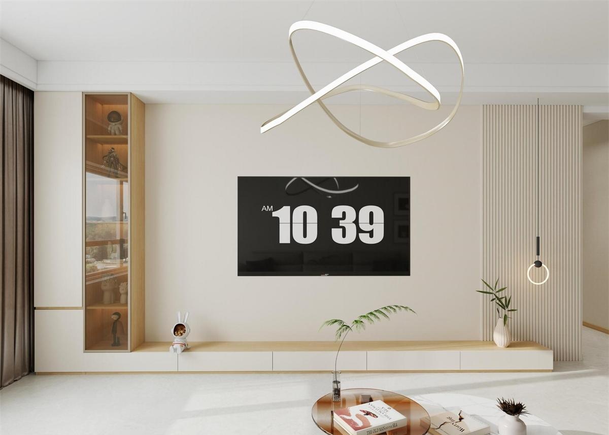 魯銀瀧璽126㎡ | 溫柔感溢出屏幕！『簡約+奶油』看一百遍也不膩