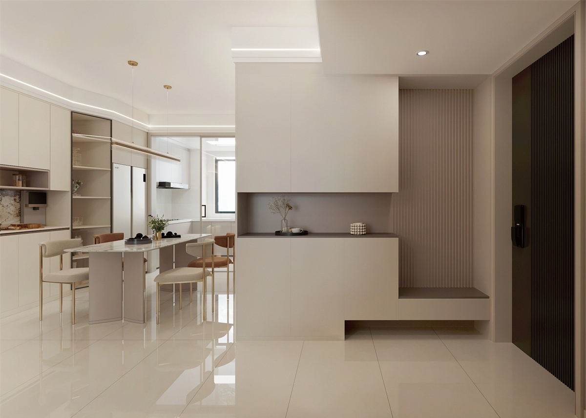 中海河山郡 | 聽勸！裝修少看點網紅設計，119㎡簡約風小家溫馨又耐看！