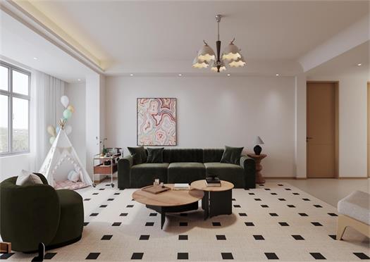 湖畔嘉苑 | 139㎡輕復(fù)古之家，不盲目跟風(fēng)，做生活的主角