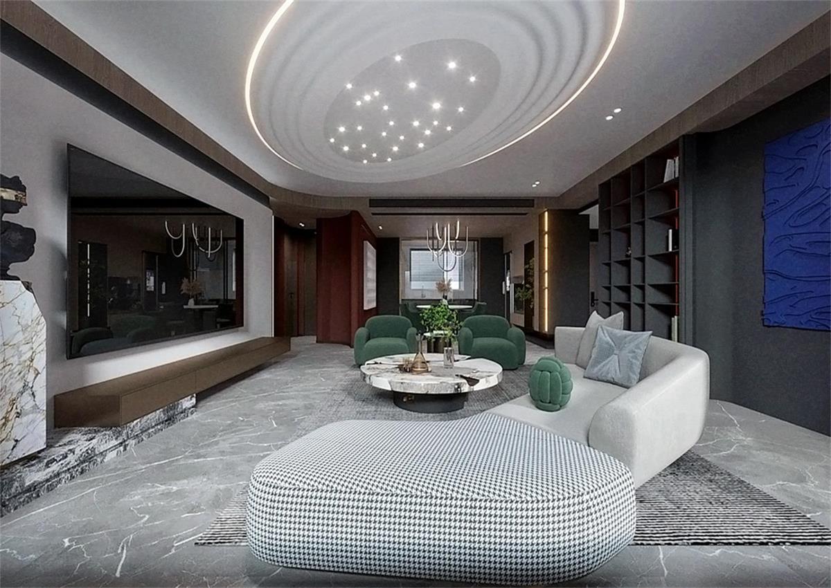 中海九樾143㎡ | 你不敢嘗試的暗黑系混搭風(fēng)，到底有多炫酷？！