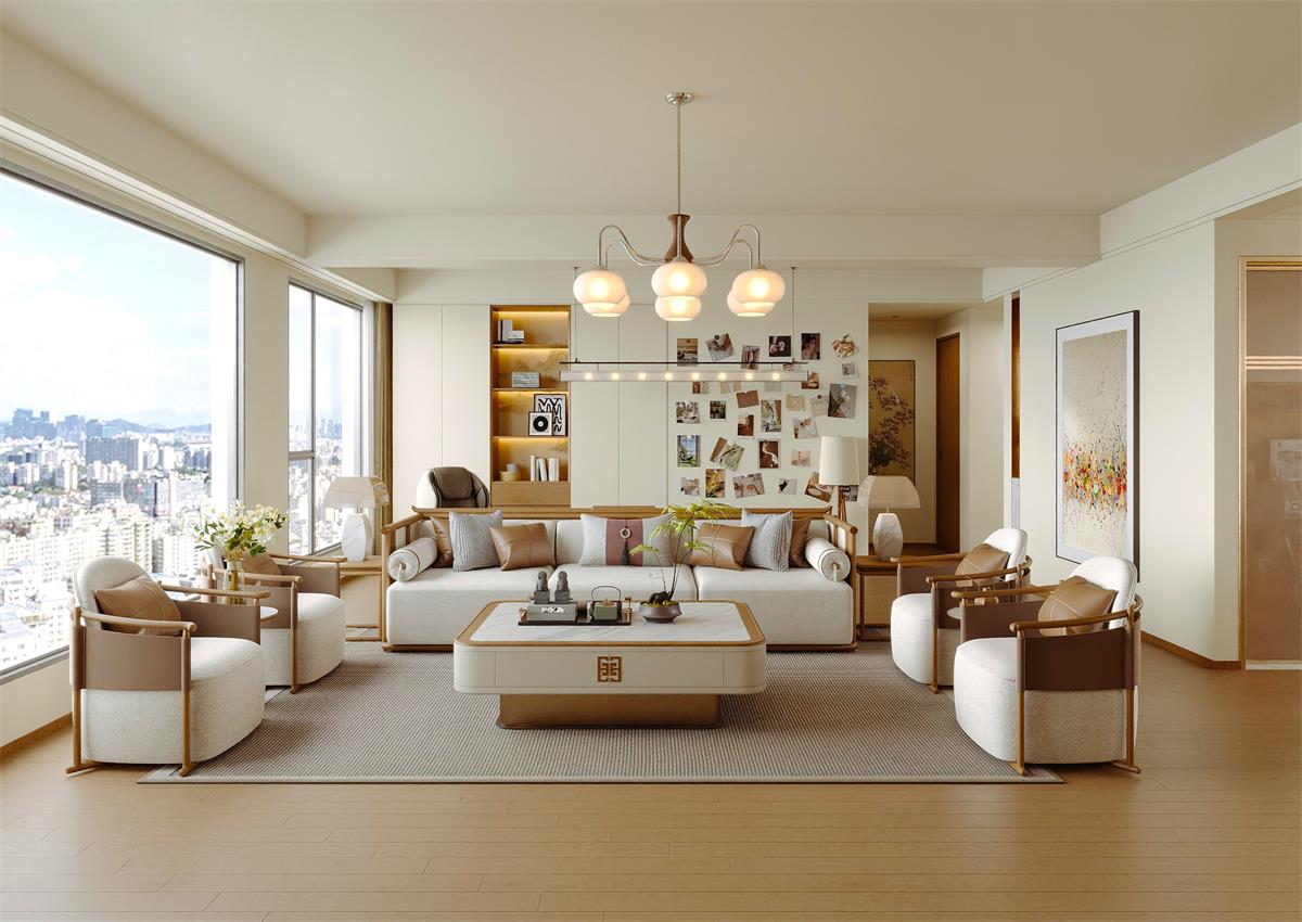 閱麓和院147㎡ | 三線小城的宋式美學(xué)家，有種「柳暗花明」 的松弛寫意