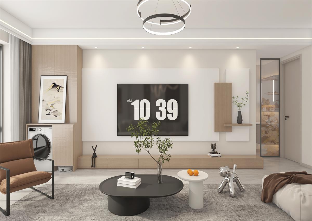 紫辰府128㎡ | 『奶油風(fēng)』不是刷個大白墻！溫馨、顯大、好打理才是核心！