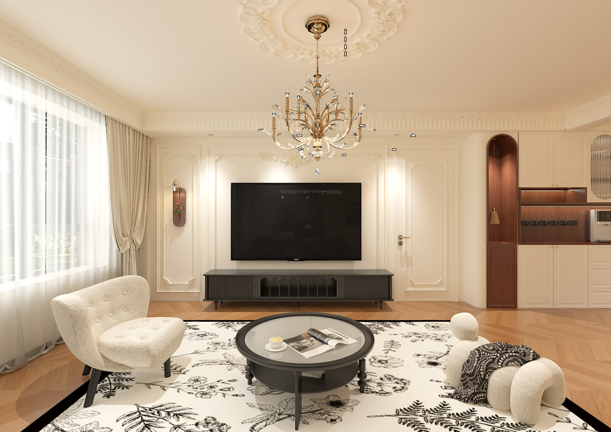 云熙府147㎡ | 法式+中古，裝修成這樣算不算成功？