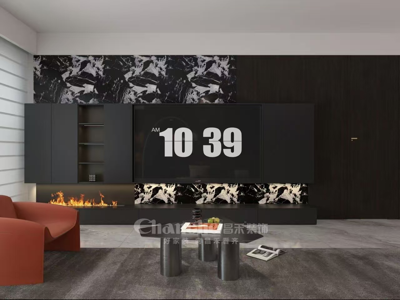 萬(wàn)科錦曜129㎡ | 當(dāng)初全家都反對(duì)的黑色系極簡(jiǎn)風(fēng)，幸好我堅(jiān)持到底！