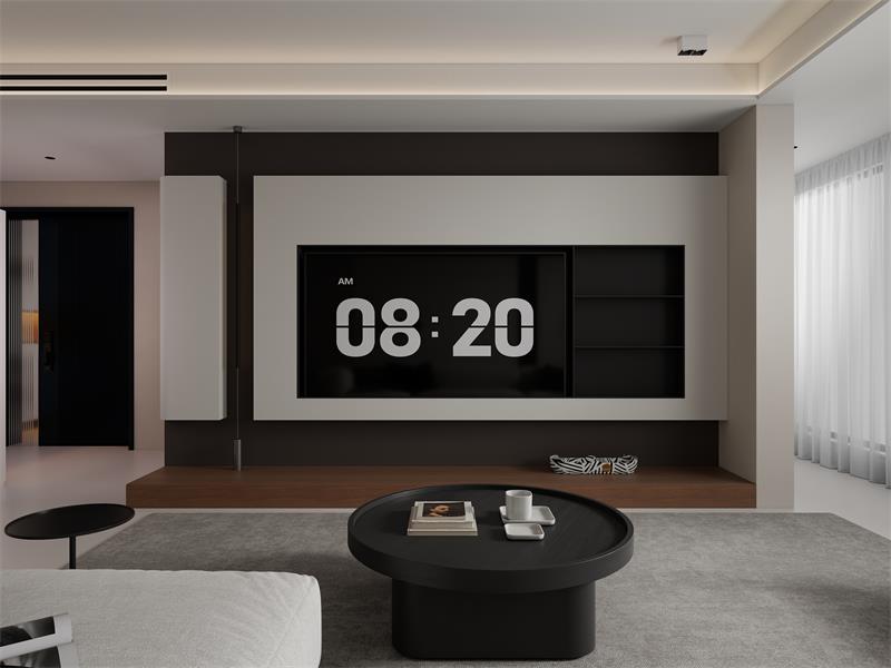 北郡府136㎡ | 不跟風(fēng)、不網(wǎng)紅，這個(gè)高智感的意式極簡(jiǎn)家，百看不厭！