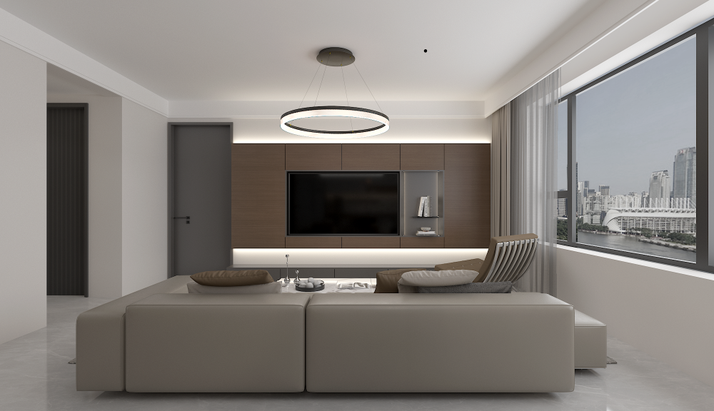 金宇鳳語(yǔ)庭105㎡ | 花小錢(qián)辦大事！小戶(hù)型+簡(jiǎn)約黑白灰著實(shí)驚艷