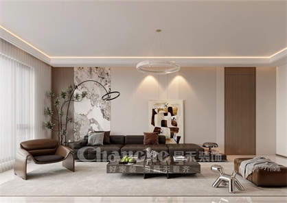 閱云庭118㎡ | 現(xiàn)代主義+低飽和色調(diào)的家，舒適耐看還不過(guò)時(shí)！