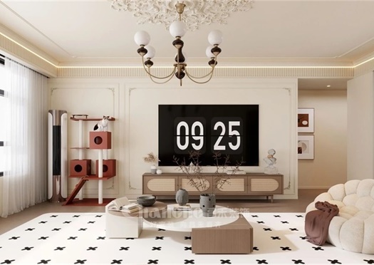 盛世西城130㎡ | 住進(jìn)這個(gè)中古奶油風(fēng)的家，推門(mén)那一刻幸福感爆棚！