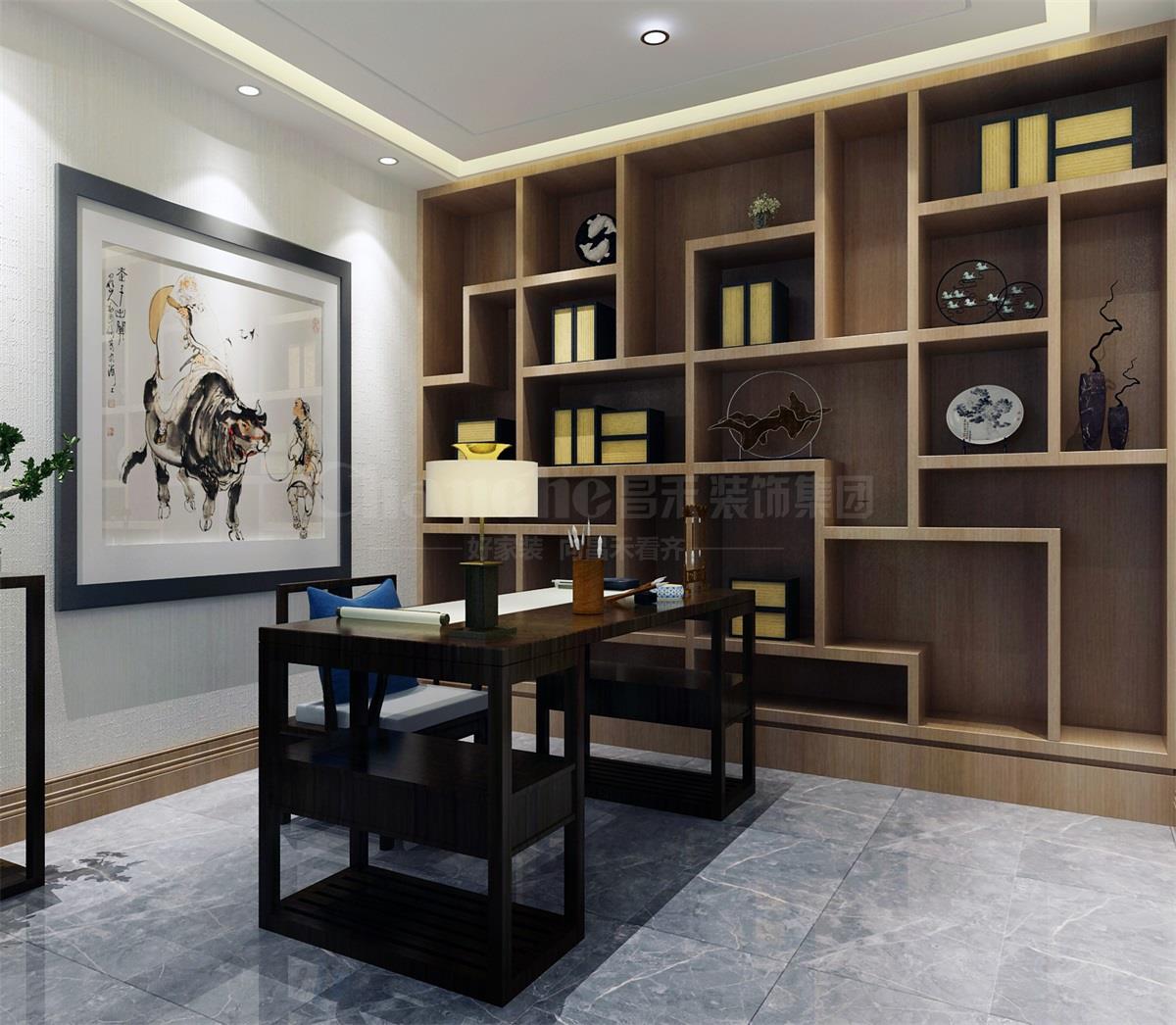 書房和接待茶室散發(fā)著淡淡的茶香，只需心境空靈，少幾分濃墨重彩，多幾分雅致清寧，并在此感悟生命的智慧。