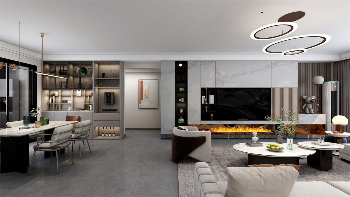 中海凱旋門(mén)-溫潤(rùn)-客餐廳-20221115-110657